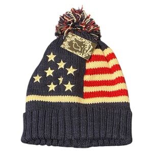 Patriotic Knit Beanie ~ Unisex (NWT!)